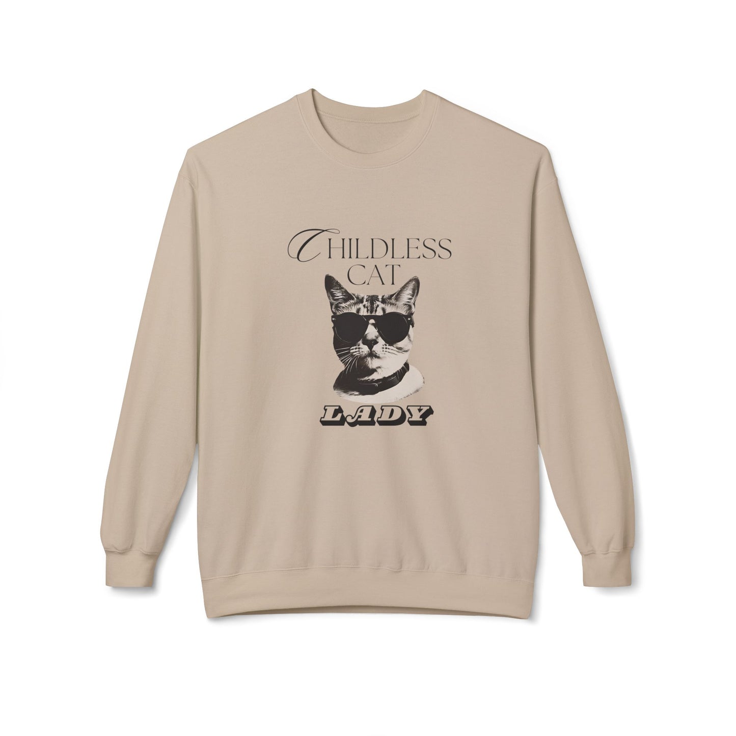 Childless Cat Lady Crewneck Sweatshirt