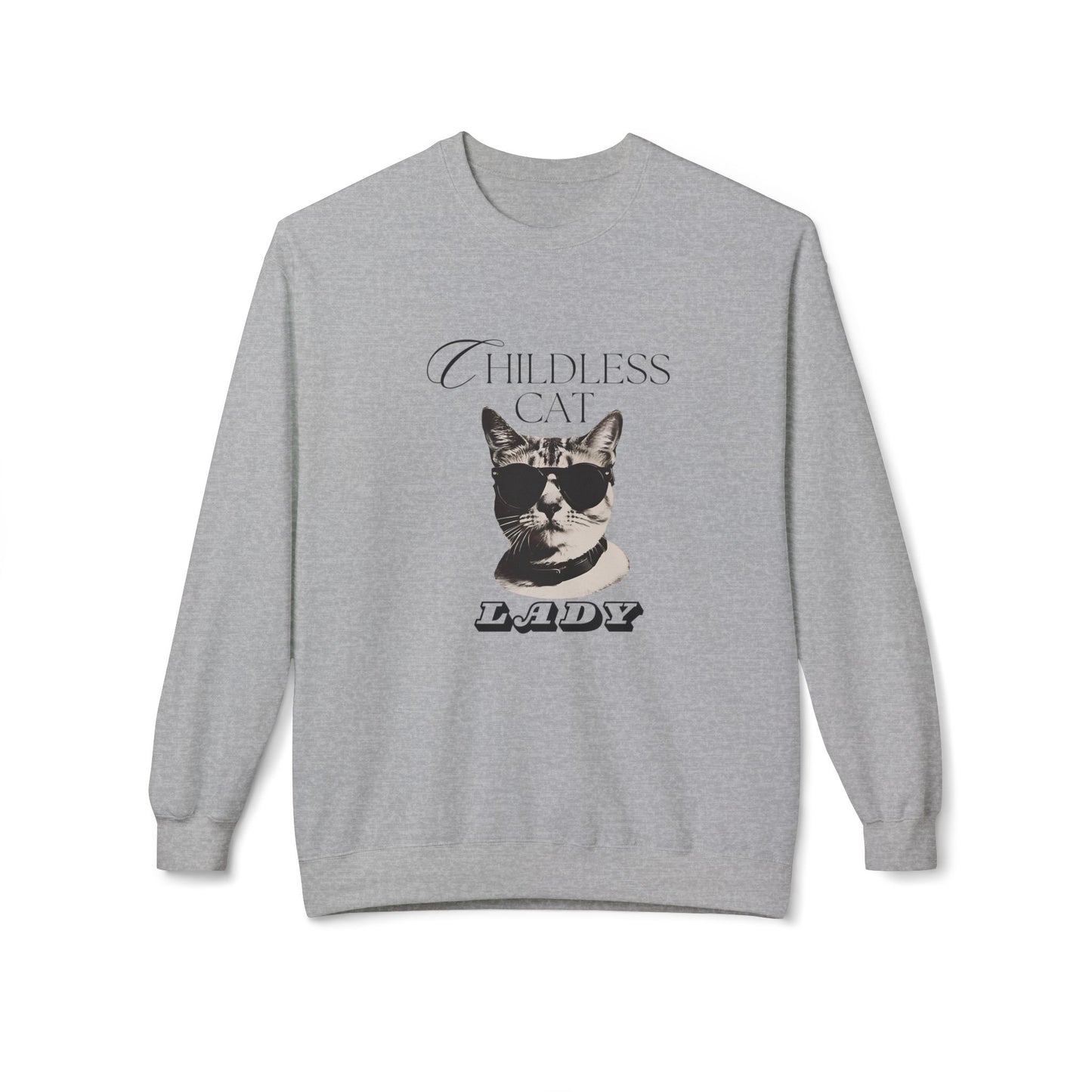 Childless Cat Lady Crewneck Sweatshirt