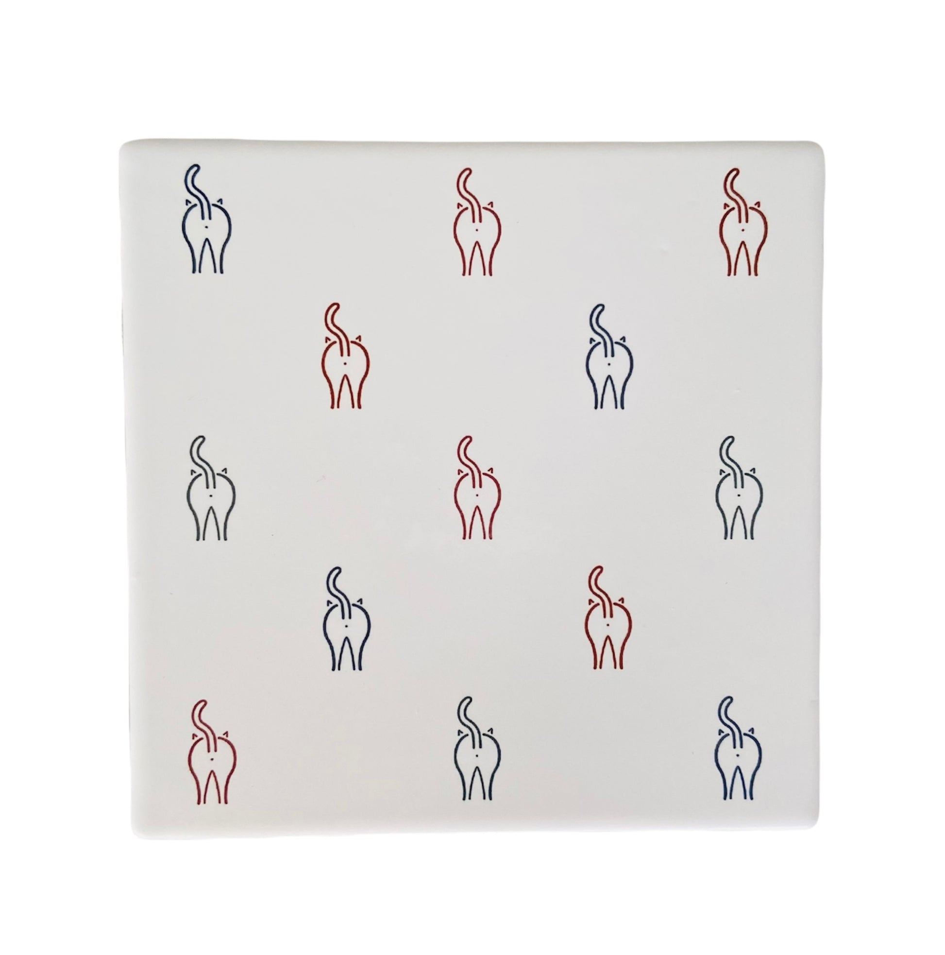 Minimalist Cat Bottom Coasters