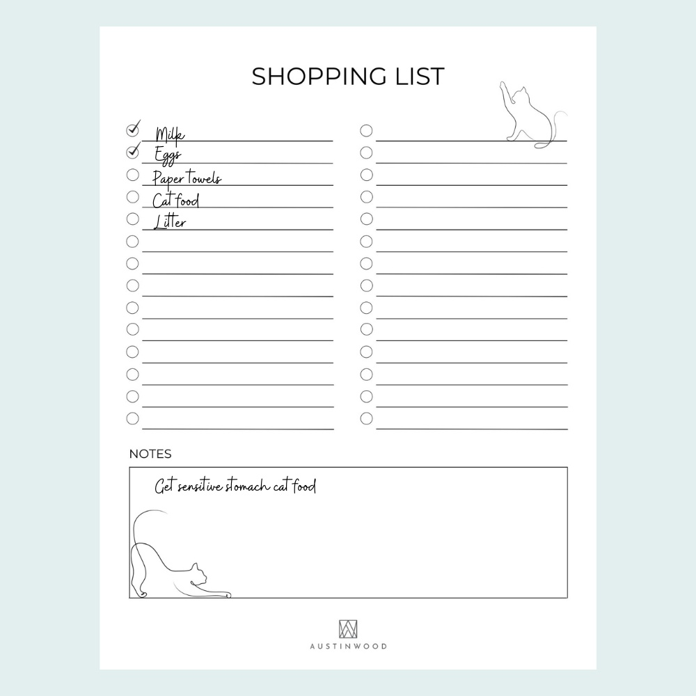 Shopping List